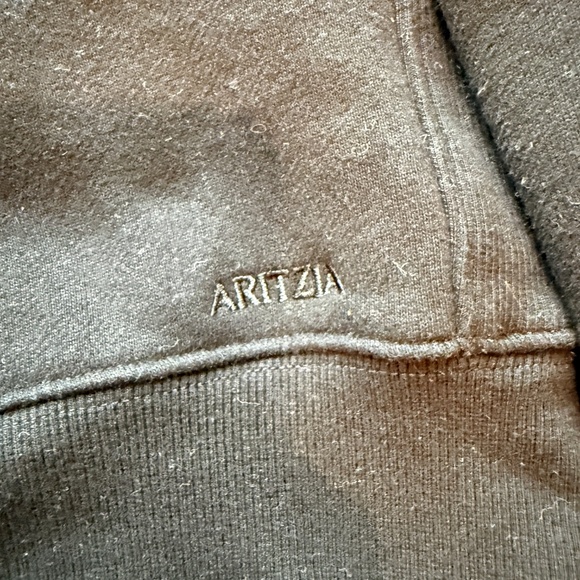 ARITZIA COZY FLEECE BOYFRIEND WAIST SWEATSHIRT SIZE S - Picture 7 of 7